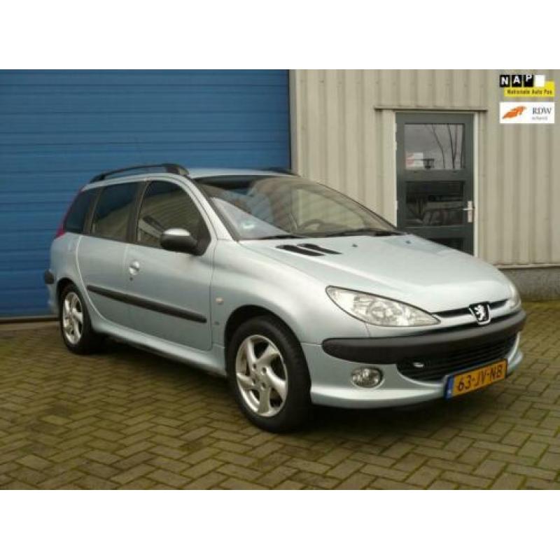 Peugeot 206 SW 1.6-16V XS NIEUWE APK