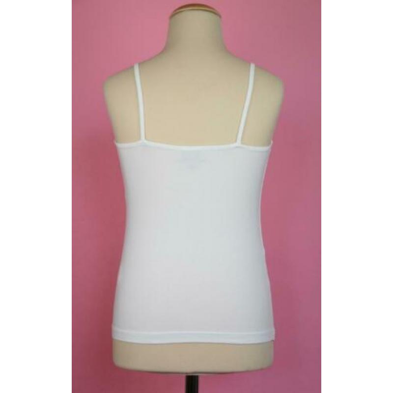 zgan Creamie singlet topje ecru maat 122/128