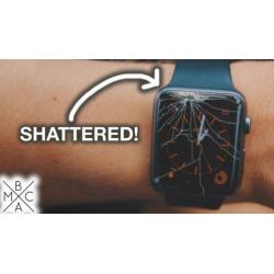 iWatch glas gebroken repareen hem