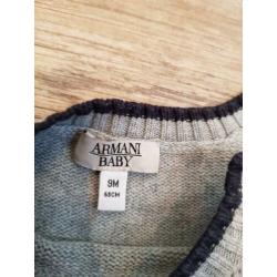 Armani baby truitje maat 68/9 maanden