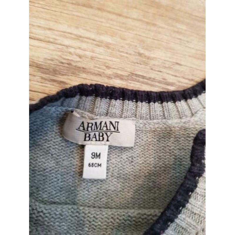 Armani baby truitje maat 68/9 maanden