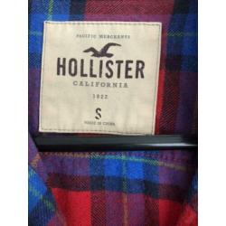 Blouse Hollister maat s geruit