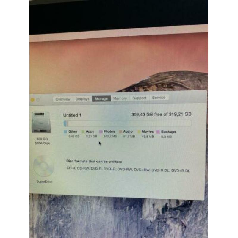 Imac 2008 “20 4 Gb ram