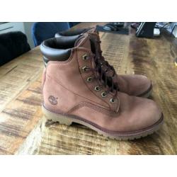 Originele Timberland Premium 6 inch Bordeaux rood -maat 39