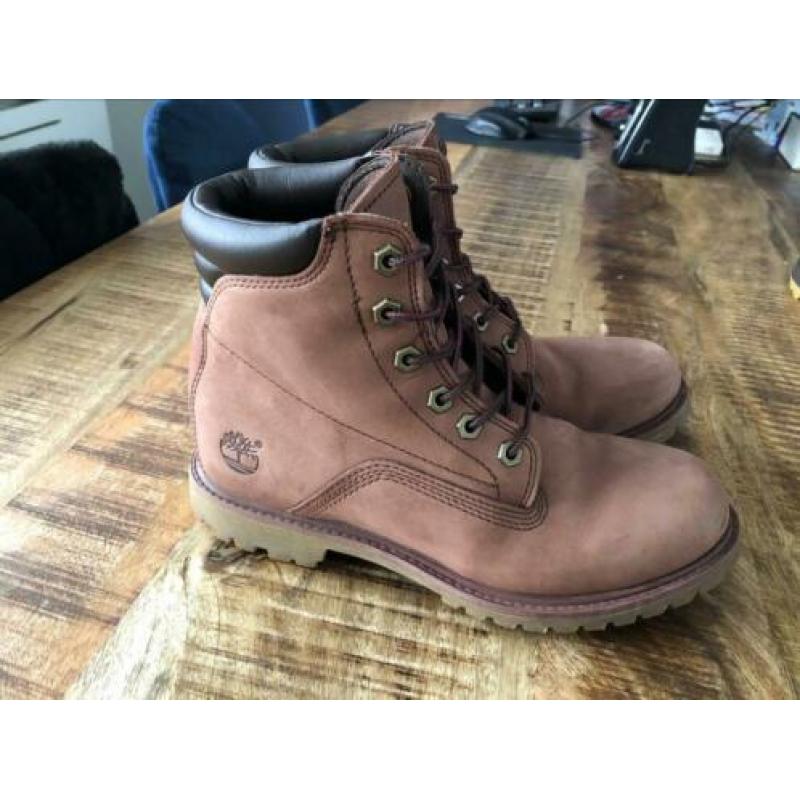 Originele Timberland Premium 6 inch Bordeaux rood -maat 39