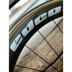 EDCO AEROSPORT FURKA. Carbon set+NIEUWE VITTORIA CORSA