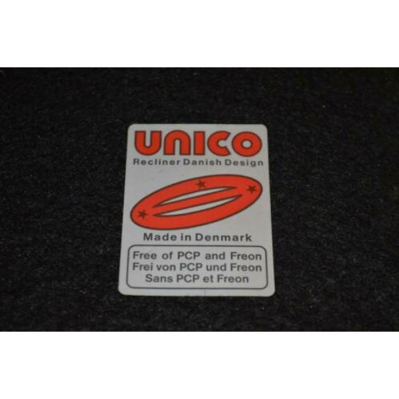 Deens design 1970 "Unico" Voetenbank / zitelement