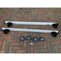 Thule dakdragers wingbar, voor roofrails, outlander