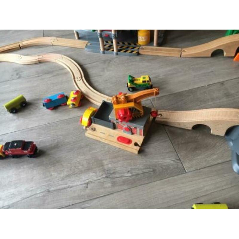 Houten treinbaan brio etc