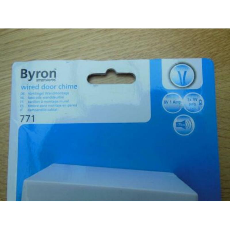 Byron bedrade wand deurbel