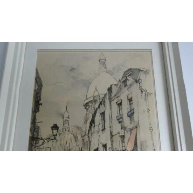 Litho Rue de Chevalier de la barre, Jan Korthals E