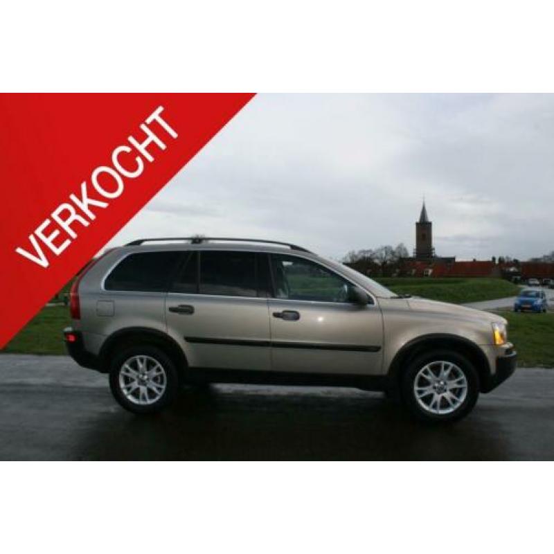 Volvo XC90 2.5 T Kinetic 5p. Youngtimer, Zwart Leder, 198.92