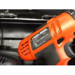 Black & Decker accu boor-/schroefmachine