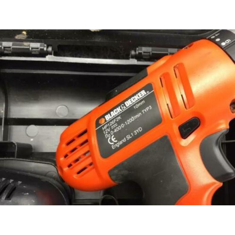 Black & Decker accu boor-/schroefmachine