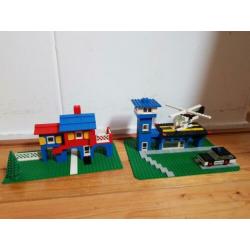 Lego huis en politiebureau jaren 70 354 en 356