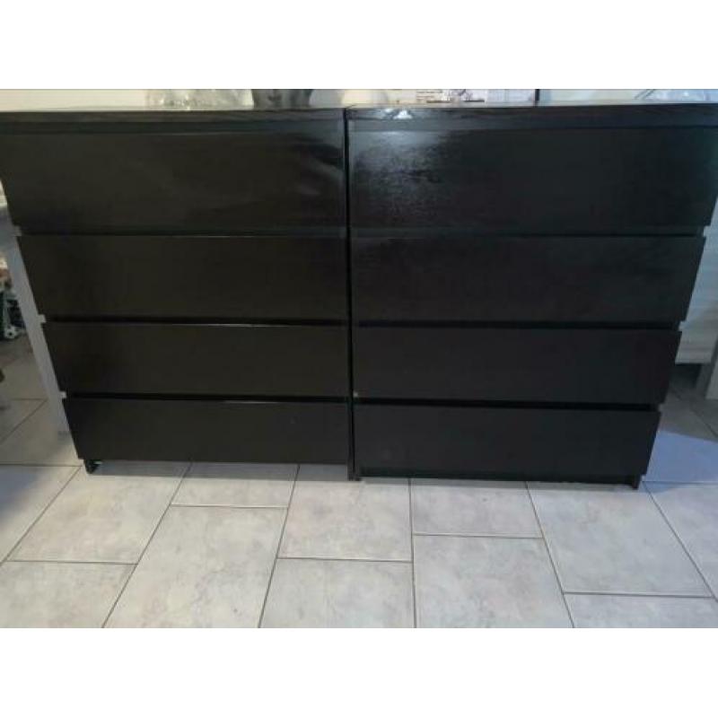 Ladekast / dressoir ikea malm 2 delen