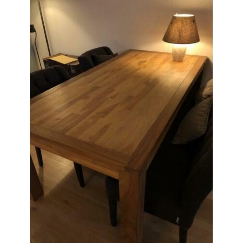 Teak eettafel