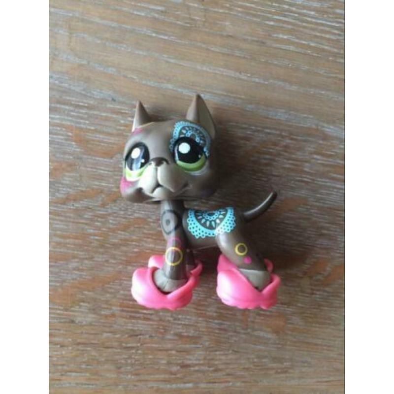 Littlest pet shop great dane postcard editie