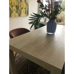 Eettafel en salontafel