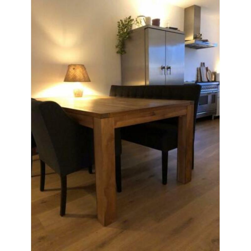 Teak eettafel