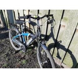 Jongensfiets 24 inch Alpina Yabber blauw