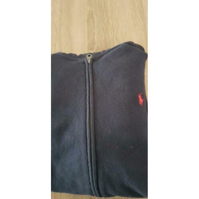 Gaaf donkerblauw vest Ralph Lauren. Zgan maat s