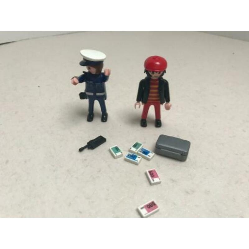 Playmobil 4268 politie met bankrover