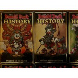 Donald Duck History pockets compleet 1 t/m 8