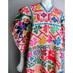 Vintage Mexican Kaftan Isabel Marant Ganni Zara Ibiza H&M