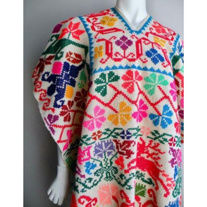 Vintage Mexican Kaftan Isabel Marant Ganni Zara Ibiza H&M