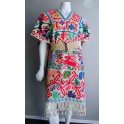 Vintage Mexican Kaftan Isabel Marant Ganni Zara Ibiza H&M