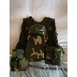 Ops vest woodland als nieuw