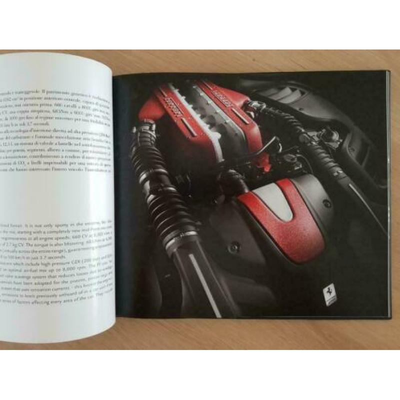 Ferrari FF hardcover brochure