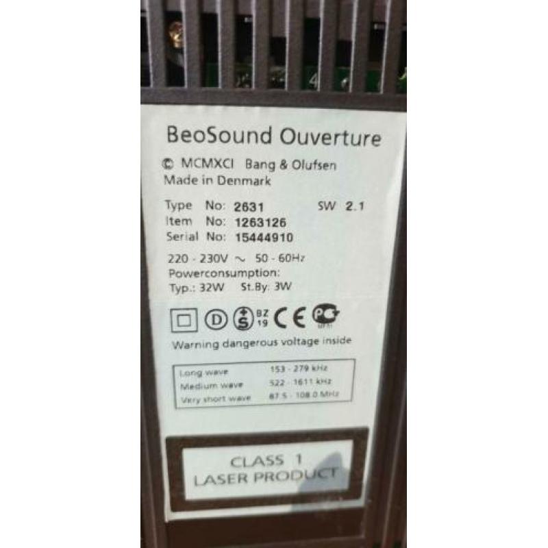 Beosound Ouverture B&O + Beo4 Joystick afstandsdbediening