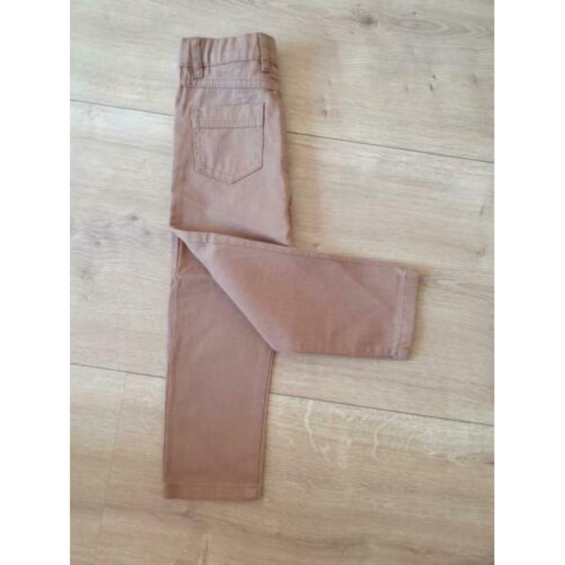 NIEUW erg mooie licht bruine broek MAAT 86- 92