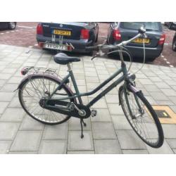 Dames fiets rijd goed met slot 49€