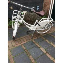 Meisjes 9/12 jaar fiets Popal 24 inch