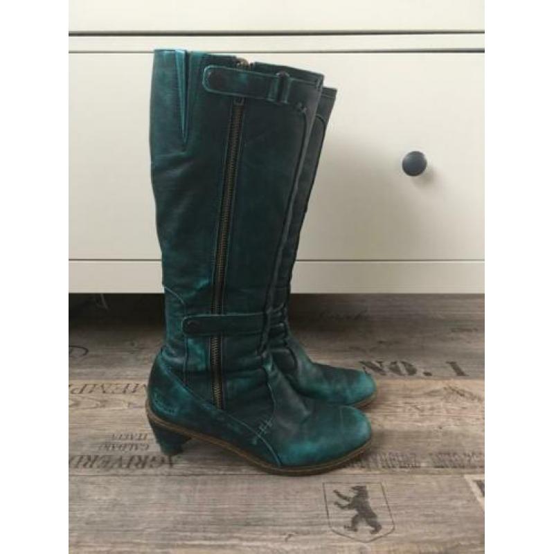 Dr. Martens groen/blauwe laarzen maat 38