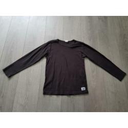 HERE THERE zwarte top/ longsleeve maat 134/140 (PB236)