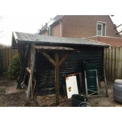 Tuinhuisje 3.20 x 3.20 met overhang (0.60)