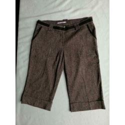 New! Without tags Xanaka Size 40 Smart trouser Grey Cropped