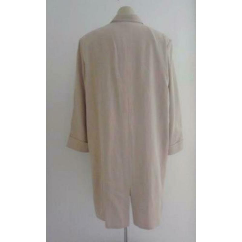 Beige robe van 100% zijde van Edgar Vos