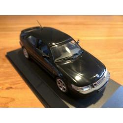 Saab 9.3 viggen, black, minichamps