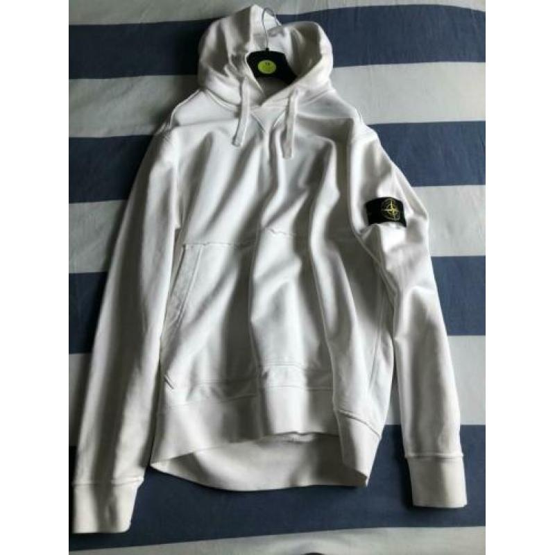 Stone island hoodie wit origineel nieuw met bon