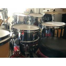 Compleet pearl vision birch drumstel