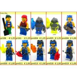 Lego poppetjes - Minifiguren vanaf € 1,00 per stuk - 3Mf280