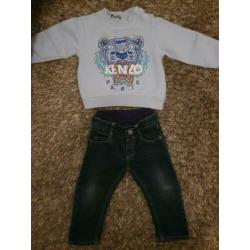 Kenzo 86 set merkkl. Kids stone island armani Burberry fendi