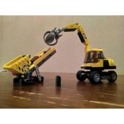 Lego City 60075 kraan + kiepauto