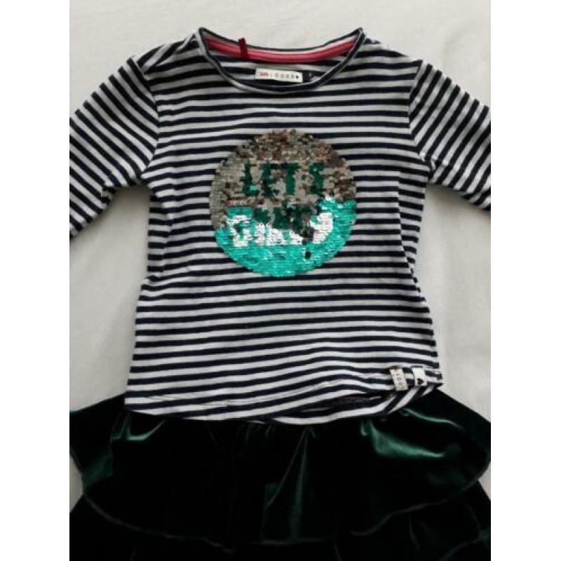 meisjes setje van little Looks maat 104 nieuw 79.95EUR