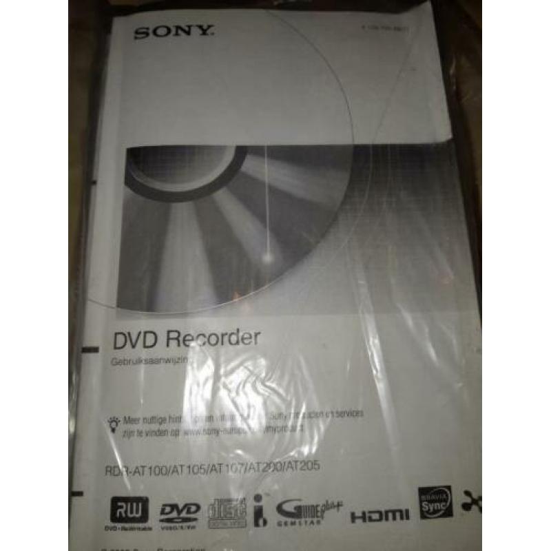 Sony DVD Recorder RDR-AT 105